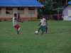 Friendly match at Sangalai School\'s pitch, Maskelynes