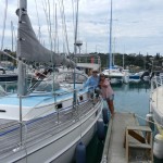 The day we sailed out of Noumea_14 May 2012