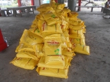 Rice for distribution