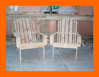 chairs manufactured at the workshop